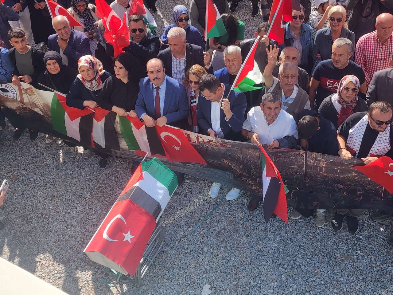 Muğla’da Gazze ve Küresel Sumud Filosuna Destek Yürüyüşü 7